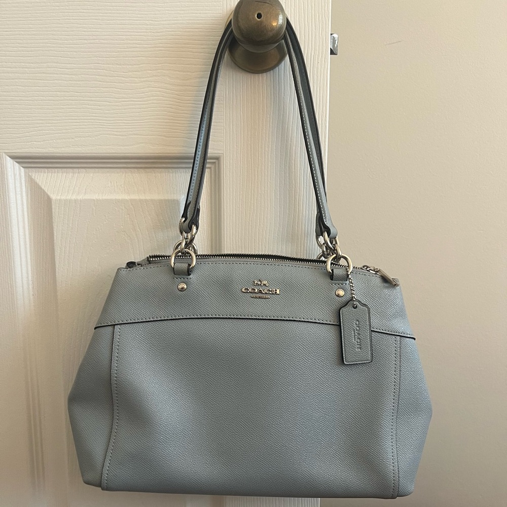 Coach Sky Blue Shoulder Bag